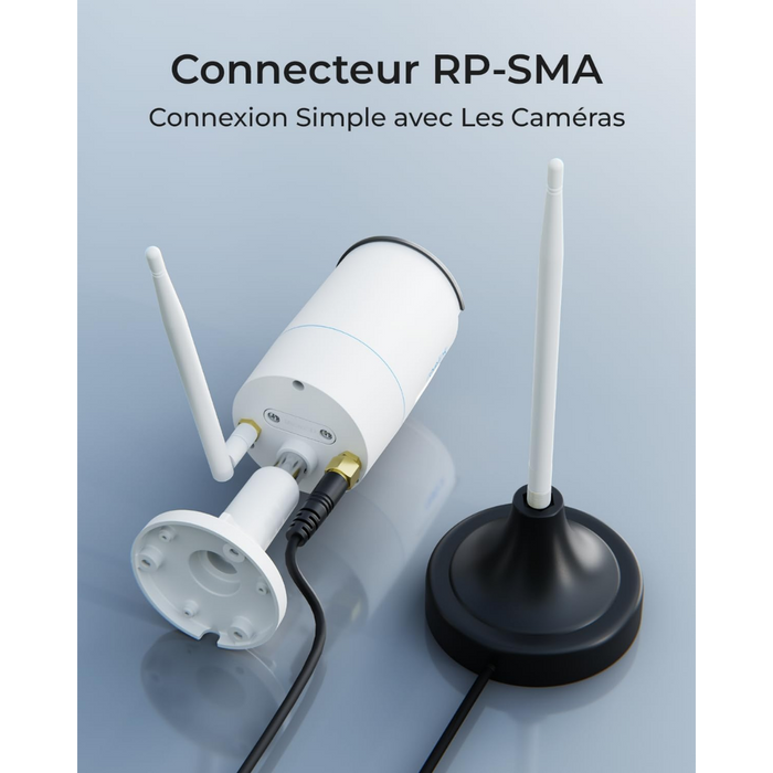 Reolink Antenna EX Cable - Câble d'Extension d'Antenne WiFi