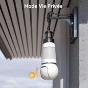 Imou - Ampoule caméra Wifi 3MP 360 degrés-Tektek