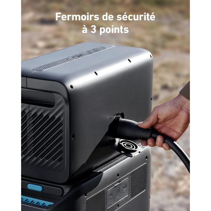 Anker 760 - Batterie d’extension 2560Wh pour générateur solaire Anker F2000