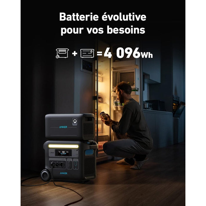 Anker F2000 - Générateur Solaire Portable 2300W / 2048Wh