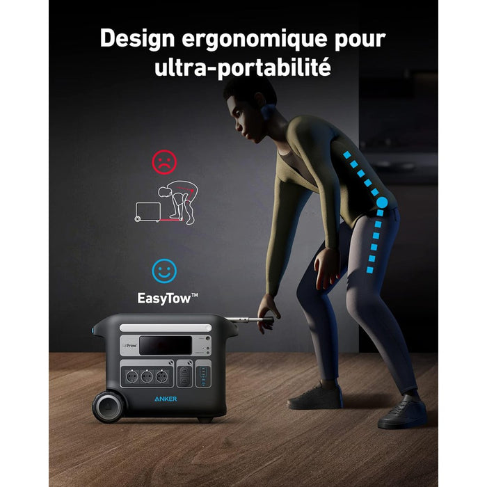 Anker F2000 - Générateur Solaire Portable 2300W / 2048Wh