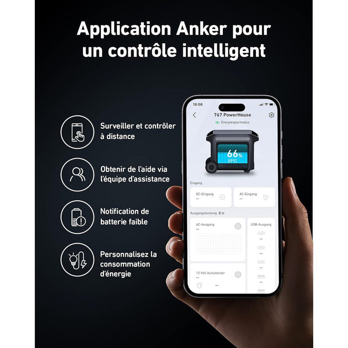 Anker F2000 - Générateur Solaire Portable 2300W / 2048Wh