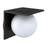 Applique LED solaire boule 1000lm