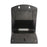 Applique LED solaire d’extérieur, 2 modes d’éclairage, détecteur de mouvement (Noir)