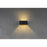 Applique murale solaire haut/bas 1400lm