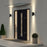 Applique murale solaire haut/bas 700lm (fixe)