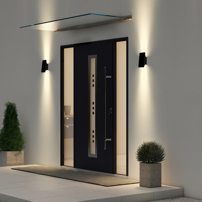 Applique murale solaire haut/bas 700lm (fixe)