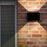 Applique murale solaire haut/bas ajustable