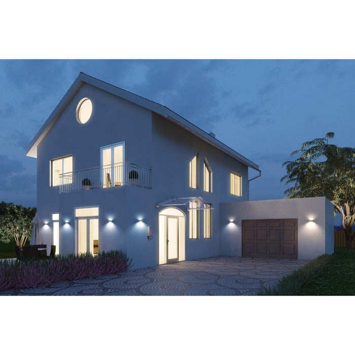 Applique murale solaire haut/bas 700lm blanche-Tektek