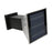 Borne solaire carrée 26cm 500lm Blanc froid 6000K