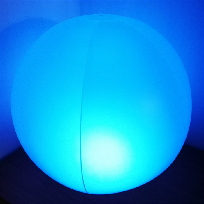 Boules solaires gonflables RVB multicolores