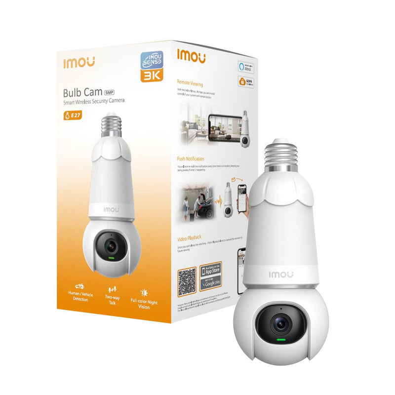 Imou - Ampoule caméra Wifi 3MP 360 degrés-Tektek