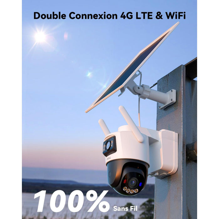 Imou AOV Dual - Caméra extérieure double objectif 4G / Wifi