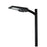 Lampadaire solaire 3000lm blanc froid 6000K