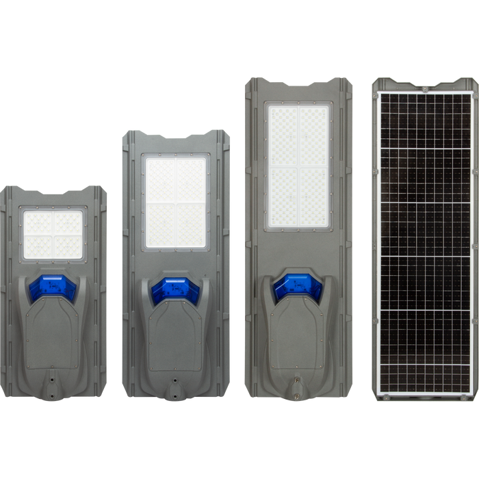 Lampadaire solaire aluminium 400W/500W/600W