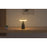 Lampe de table solaire noir