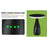 Lampe de table solaire noir