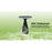Lampe de table solaire noir