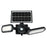 Projecteur solaire PIR double 1400lm