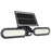 Projecteur solaire PIR double 1400lm