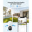 Reolink Argus PT 2024 - Caméra solaire Wifi 5MP 360°- Détection intelligente - Projecteur LED