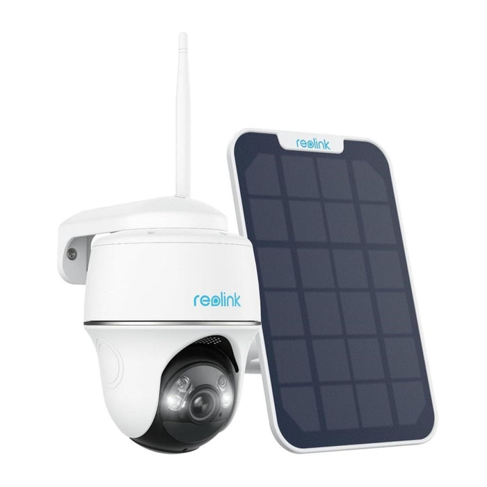 Reolink Argus PT 2024 - Caméra solaire Wifi 5MP 360°- Détection intelligente - Projecteur LED