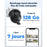 Reolink TrackMix - Caméra solaire Wifi 2K 4MP, double objectif 360° - Suivi de mouvement et zoom automatique