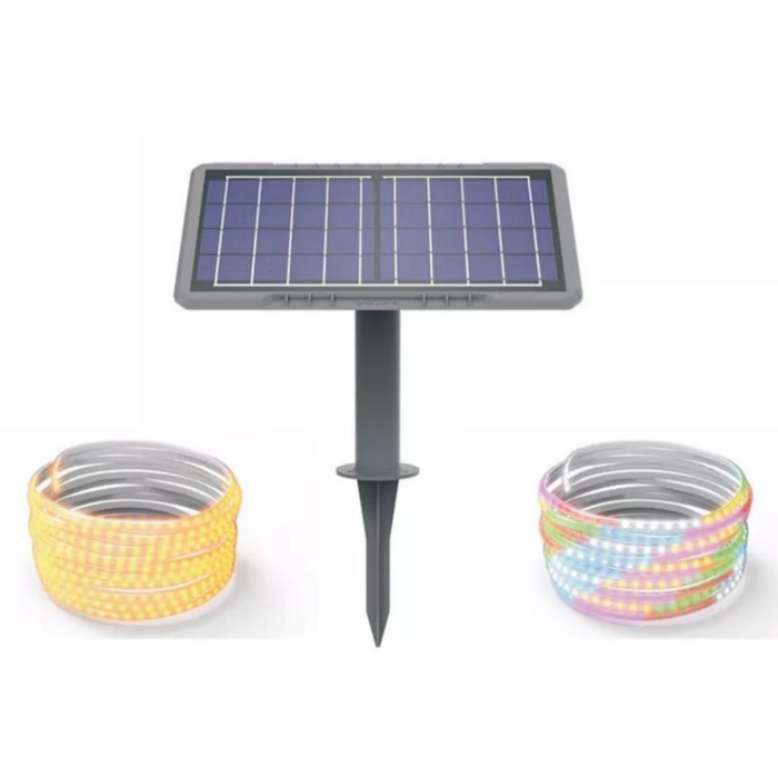 Ruban solaire RGB multicolore 10m avec télécommande