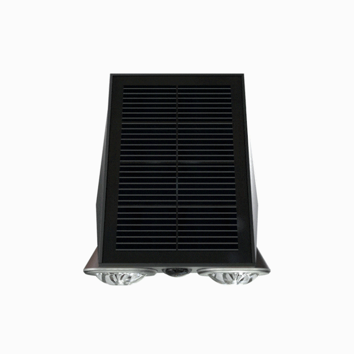 Spot solaire double 800lm PIR-Tektek