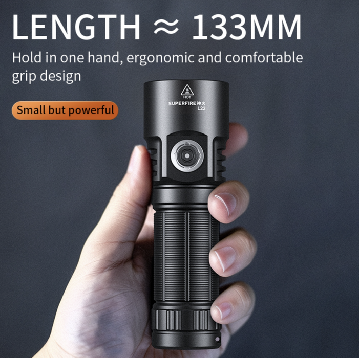 Lampe torche-Supfire L22