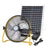 Ventilateur solaire sur table-Tektek