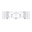 Applique murale solaire haut/bas 700lm blanche-Tektek