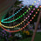 Guirlande solaire multicolore dynamique 20m