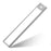 Bar LED 23cm/40cm/60cm, détecteur de mouvement, connexion par USB, blanc froid 6000K