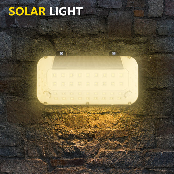 Applique LED solaire 400lm, avec détecteur de mouvement