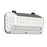 Applique LED solaire 400lm, avec détecteur de mouvement