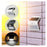 Applique LED solaire d’extérieur, 2 modes d’éclairage, détecteur de mouvement