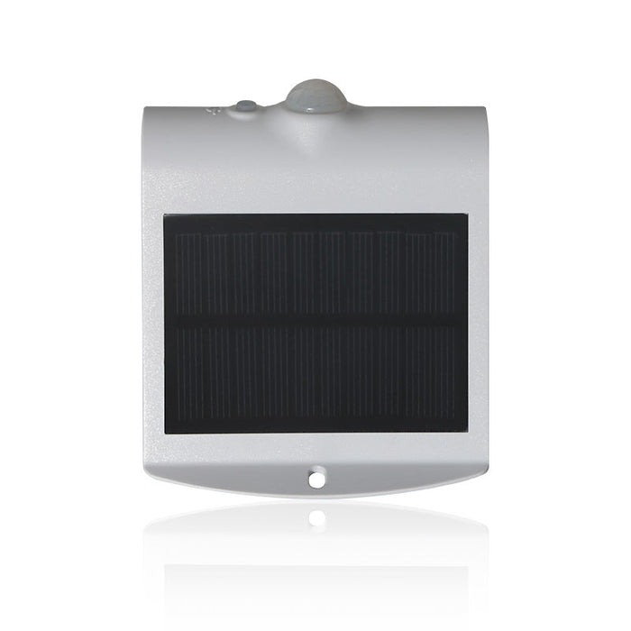 Applique LED solaire d’extérieur, 2 modes d’éclairage, détecteur de mouvement
