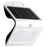 Applique LED solaire d’extérieur, 2 modes d’éclairage, détecteur de mouvement (Blanc)