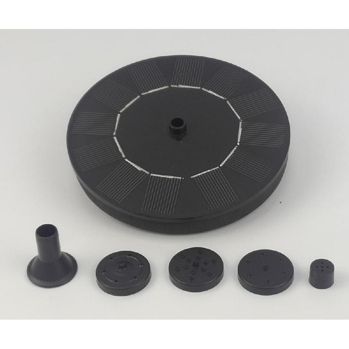 Kit pompe à eau solaire pour fontaine de bassin, étang, piscine, 1W