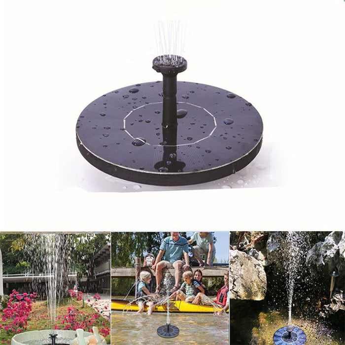 Kit pompe à eau solaire pour fontaine de bassin, étang, piscine, 1W