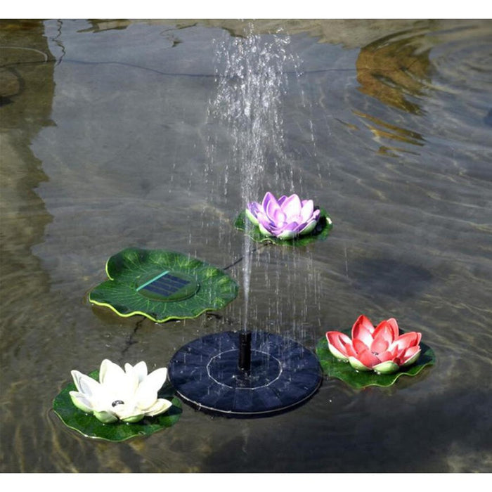 Kit pompe à eau solaire pour fontaine de bassin, étang, piscine, 1W