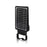 Lampadaire LED solaire 8W 850lm, avec détecteur de mouvement, 6000K