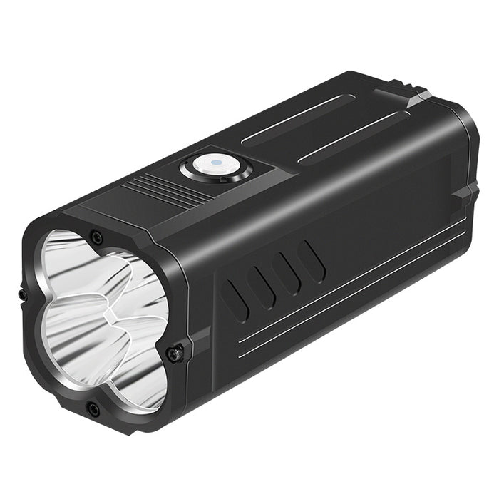 Supfire - Lampe torche LED 6000lm blanc froid 6000K, rechargeable