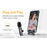Moman CP1(C) - Microphone cravate Bluetooth pour Android (type-C)