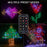 Rideau LED personnalisable connectée (Bluetooth)