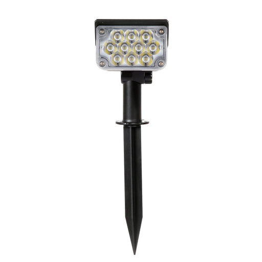 Spot LED solaire 20leds 250lm pour jardin, étanche IP65