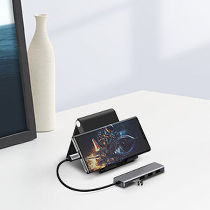 UGREEN - Hub 4 ports USB 3.0 + 1 port Micro USB, entrée USB-C