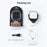 Ulanzi VL66 - Projecteur LED rotatif Blanc 2500K-6500K rechargeable et dimmable