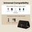 FLEXSOLAR - Chargeur solaire pliable 20W, pour téléphones et tablettes
